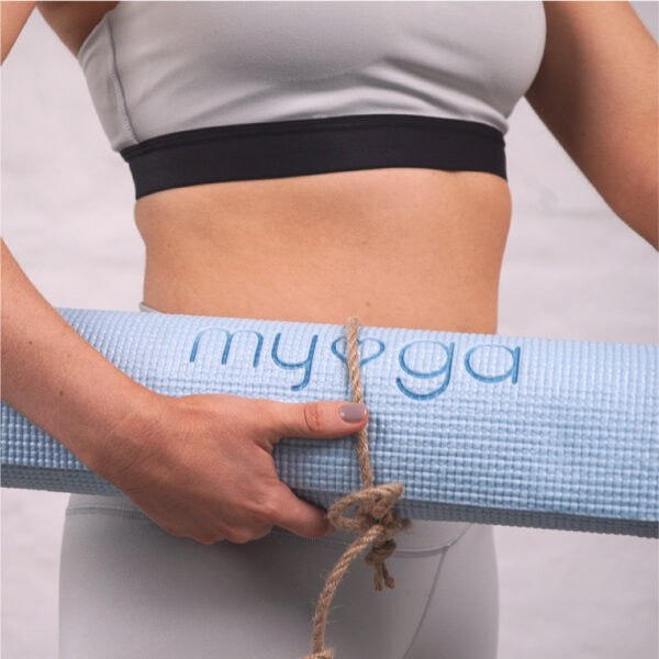 sky blue yoga mat myga