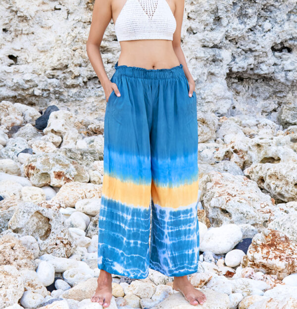 straight let tie dye trouser wildwood cornwall