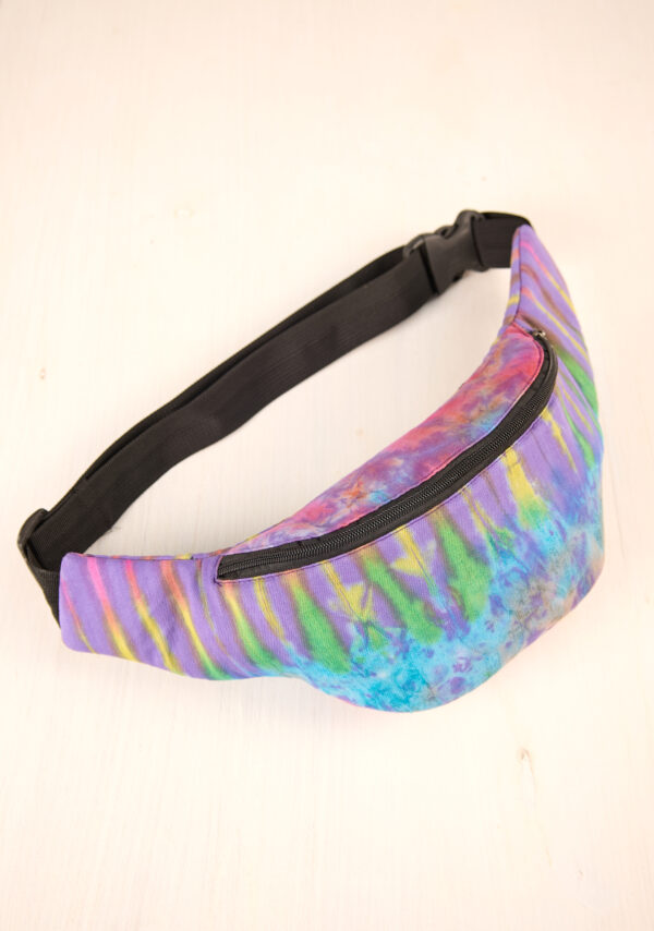 fair trade tie dye bumbag wildwood cornwall