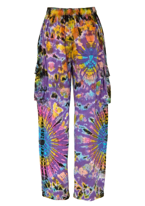 unisex tie dye trousers Wildwood Cornwall