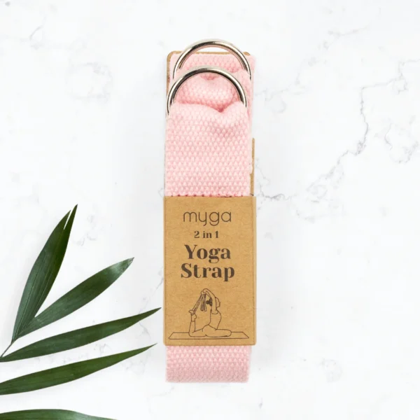 Pink yoga strap wildwood cornwall