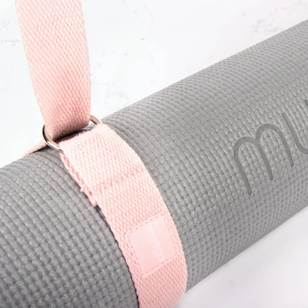 pink yoga strap by myga wildwood cornwall