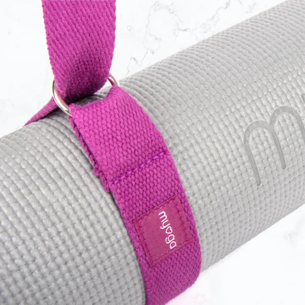 plum yoga strap wildwood cornwall myga