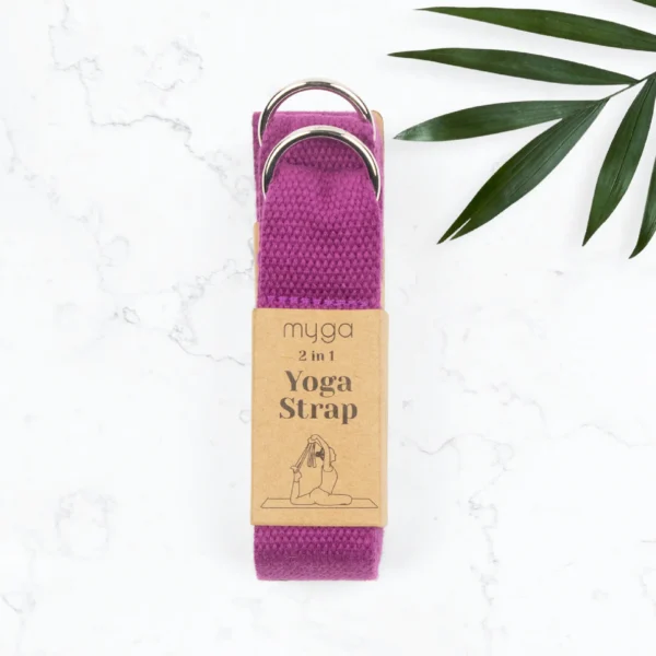 purple yoga strap wildwood cornwall