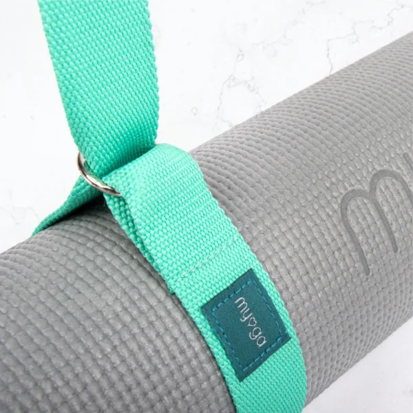 turquoise yoga strap wildwood