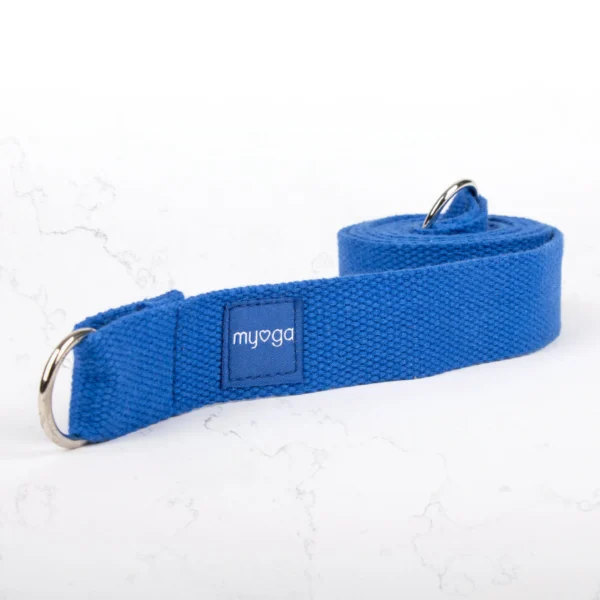 yoga strap blue wildwood cornwall