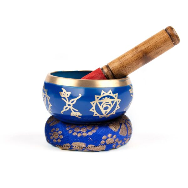 blue chakra singing bowl wildwood cornwall