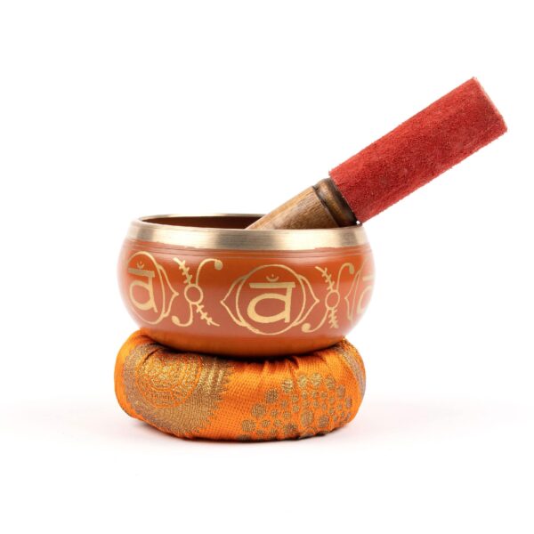 chakra singing bowl orange Wildwood cornwall