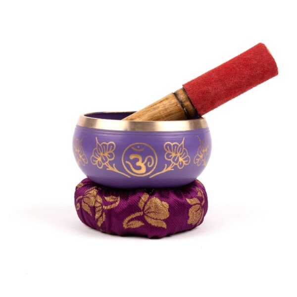 purple chakra singing bowl Wildwood cornwall