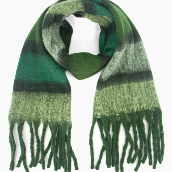 Soft green oversized scarf wildwood cornwall