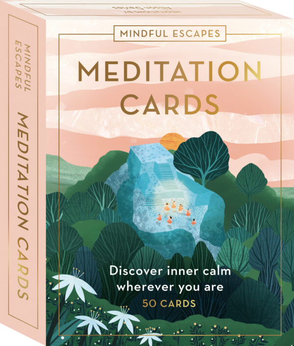 50 cards mindful escapes meditation cards wildwood cornwall