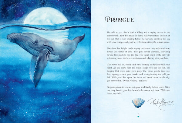 Sea magick book prologues whale wildwood cornwall