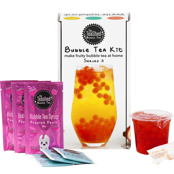 Three serving bubble fruity tea kit Wildwood cornwall